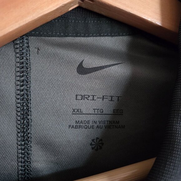 Nike Dri-FIT Victory+ Camo Golf Polo Shirt in Sequoia/Cargo Khaki Size Men's XXL - Picture 2 of 9